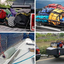 Load image into Gallery viewer, Truck Cargo Net Organizer for Trunk Storage