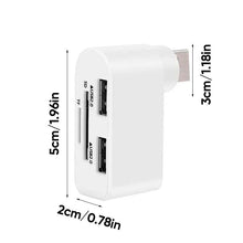 Load image into Gallery viewer, 4-in-1 Rotating USB Hub