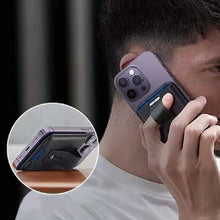 Load image into Gallery viewer, Magnetic Ring Stand Phone Card Holder