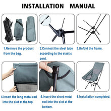 Load image into Gallery viewer, Portable Outdoor Folding Chair