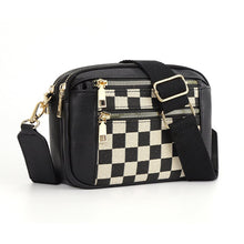 Load image into Gallery viewer, Women's Fashionable Colorblock Plaid Pattern Crossbody Bag
