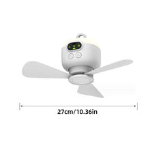 Load image into Gallery viewer, Portable Rechargeable Ceiling Fan