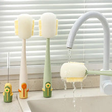 Load image into Gallery viewer, 5-in-1 Bottle Cleaning Brush (Multifunctional) – For Cup Lid Cleaning &amp; Home Kitchen Tasks