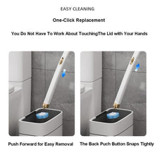 Load image into Gallery viewer, Wall Mounted Toilet Brush Set