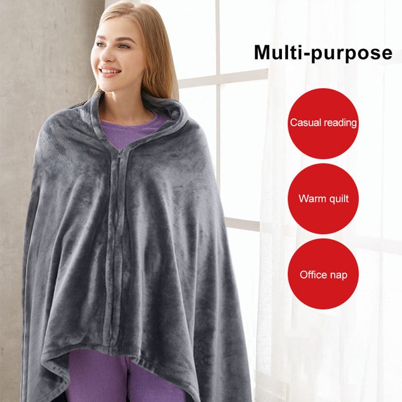 Heated Flannel Blanket