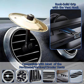 Car Air Vent Cymbal Crash Drum