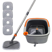 Load image into Gallery viewer, Mop and bucket set with wringer