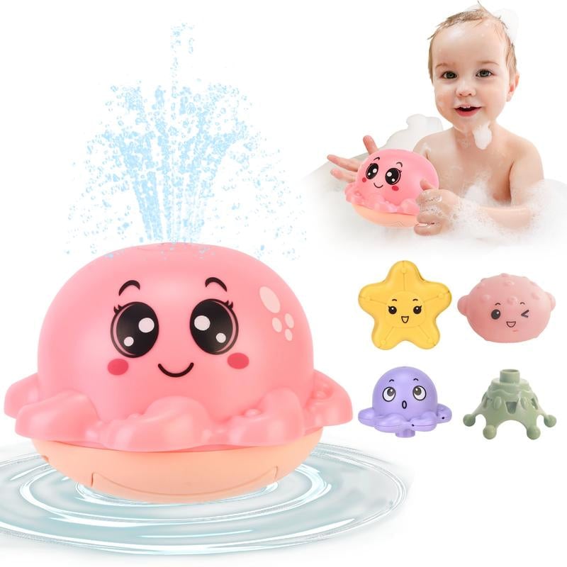 Kids’ Automatic Water-Spray Bath Toy