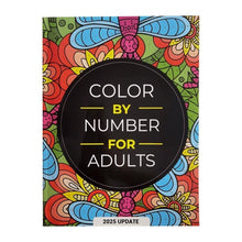 Load image into Gallery viewer, Color By Number Coloring Book for Adults