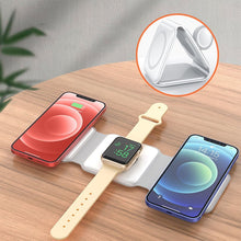 Load image into Gallery viewer, New Foldable 3-in-1 Wireless Charger