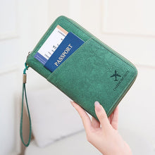 Load image into Gallery viewer, RFID Blocking Travel Passport Wallet