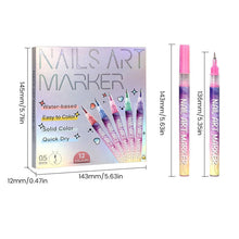Load image into Gallery viewer, Nail Doodle Pen for DIY Nail Art