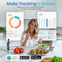 Load image into Gallery viewer, Smart Nutrition Tracking Kitchen Scale