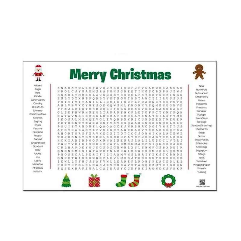 Word Fill-in Puzzle Poster