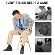 Load image into Gallery viewer, Foldable Walking Stick Chair