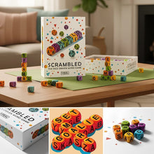Load image into Gallery viewer, Scrambled Dice Word Game Set