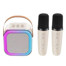 Load image into Gallery viewer, Mini Karaoke Machine with Wireless Microphones