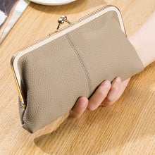Load image into Gallery viewer, Genuine Leather Long Wallet