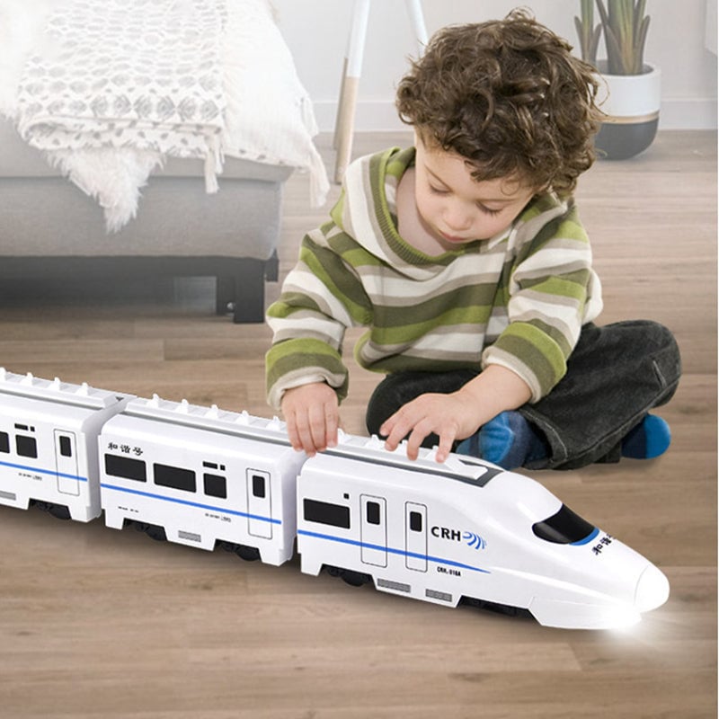 Simulation Train Toy Electric Universal Simulation High Speed Railway Train Toy – nuvayo