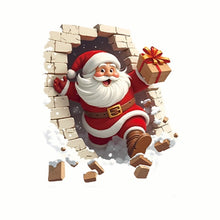 Load image into Gallery viewer, Santa Claus Wall Sticker Set