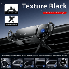 Load image into Gallery viewer, Wireless Charging Rotating Car Mount