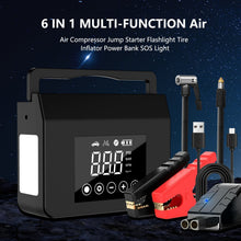 Load image into Gallery viewer, Powerful Car Jump Starter &amp; Inflator