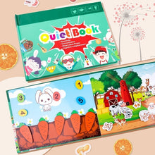Load image into Gallery viewer, Busy Book for Kids to Develop Learning Skills Quiet Book Preschool Educational Toy