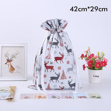 Load image into Gallery viewer, Drawstring Christmas Gift Bags