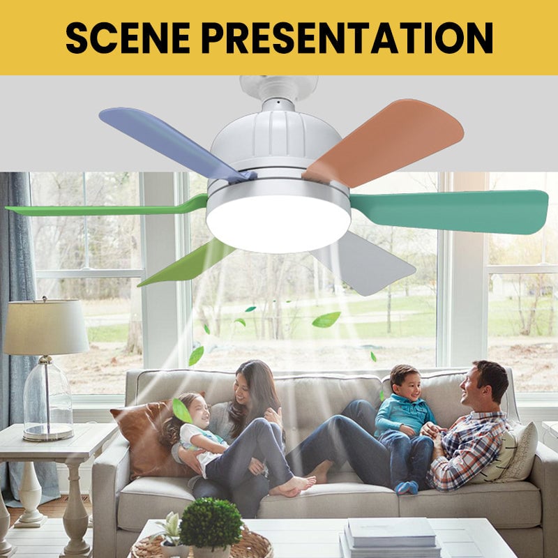 Ceiling Fan with LED Light