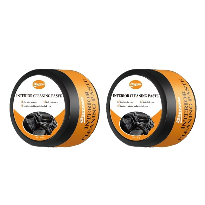 Car interior leather care cream