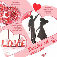 Load image into Gallery viewer, 3D Pop-Up Valentine’s Day &amp; Anniversary Love Tree Greeting Card
