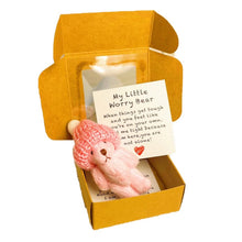Load image into Gallery viewer, Handmade Mini Plush Teddy Bear in Box