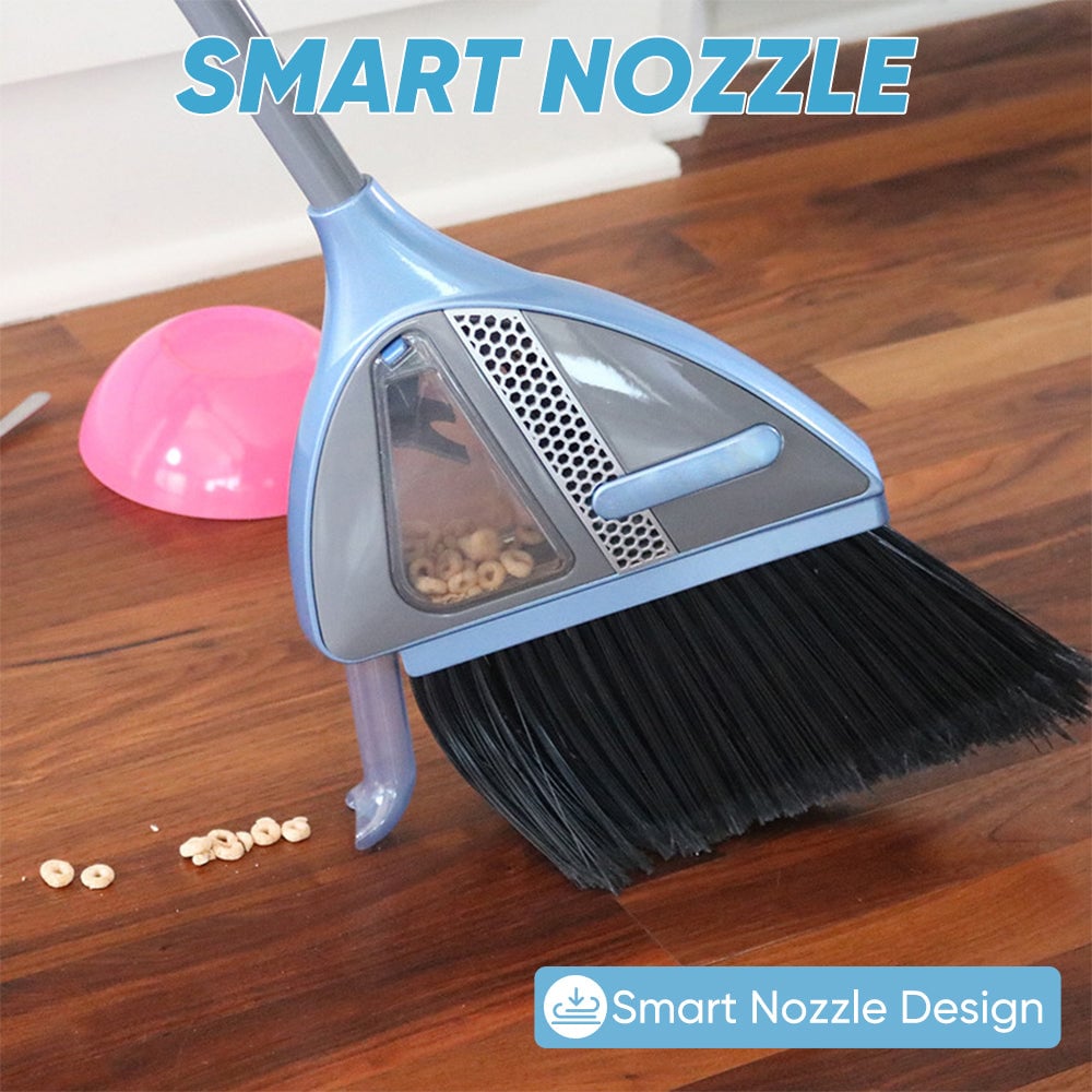 Sakerplus Cordless 2-in-1 Vacuum Broom