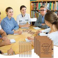 Load image into Gallery viewer, Eco-Friendly Bamboo Stationery Gift Set