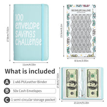 Load image into Gallery viewer, 100 Days Money Saving Challenge Binder Set