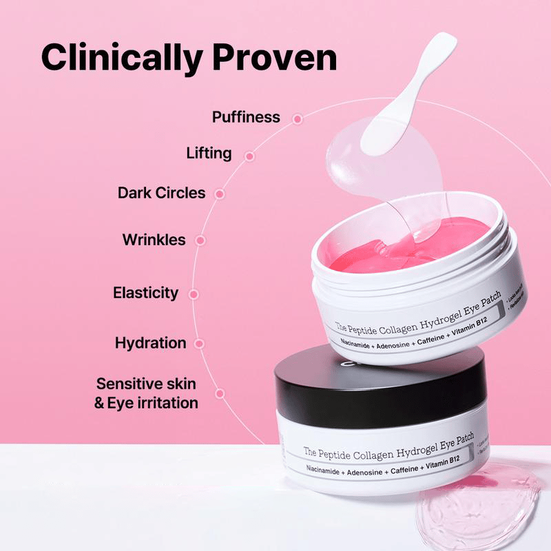 The Peptide Collagen Hydrogel Eye Patch (60 Patches)