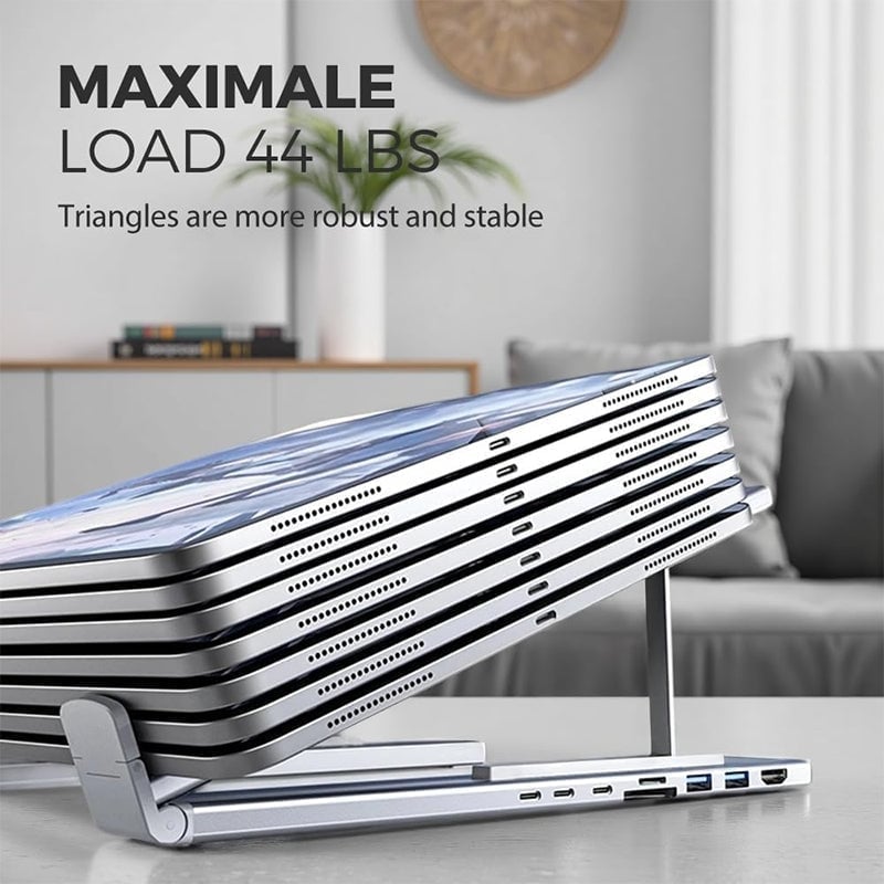 Aless™  8-in-1 USB-C Laptop Docking Station