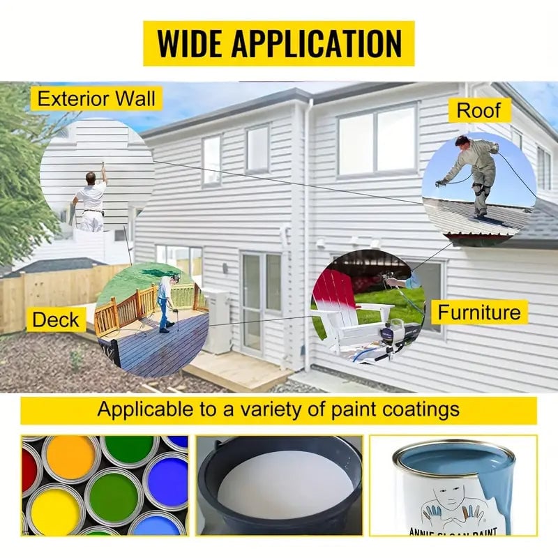 Sakerplus Airless Paint Sprayer Kit