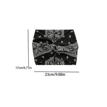 Load image into Gallery viewer, Printed cross yoga headband