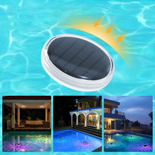 Load image into Gallery viewer, 2 PCS - Timer Function Solar-Powered Pool Light with 3 Brightness Levels &amp; 9 Colors