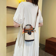 Load image into Gallery viewer, Colorblock Bucket Bag for Women