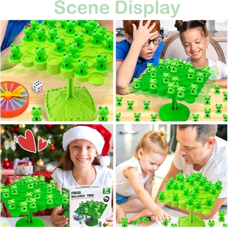 Frog Balance Tree: Educational Tabletop Strategy Game