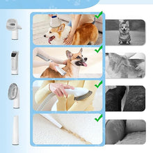 Load image into Gallery viewer, Pet Grooming Kit with 2.3L Vacuum Suction – Low Noise &amp; 5-in-1 Tools