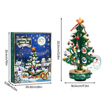 Load image into Gallery viewer, 24 Days Countdown Calendar with Christmas Tree 24 PCS Ornaments
