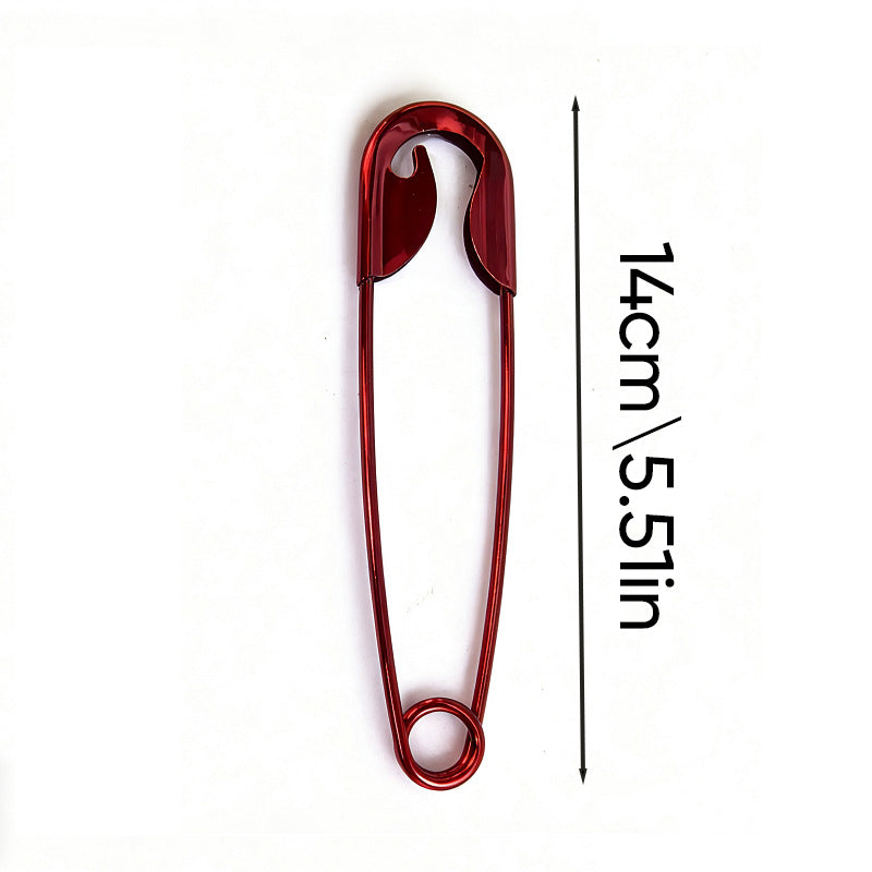 Oversized Vintage Safety Pin Hair Clips
