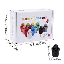Load image into Gallery viewer, Color Sorting Cups