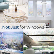 Load image into Gallery viewer, Holographic PVC Window Privacy Film