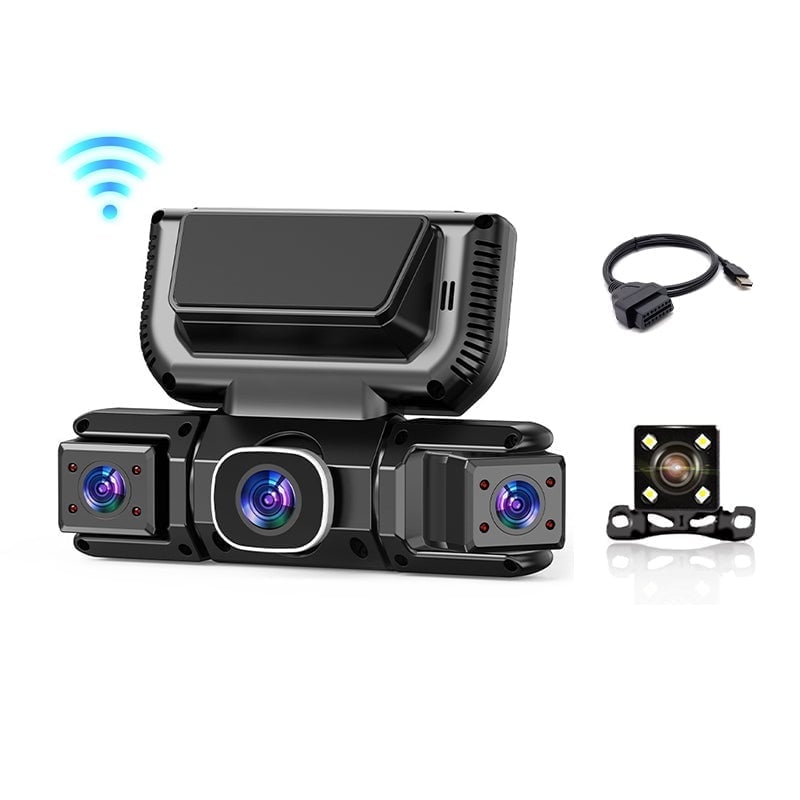 Aless™  3.0-inch Quad-Recording Dashcam
