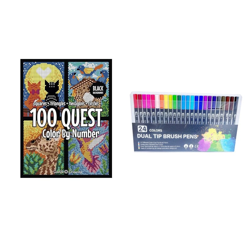 Color Numbers Book 100 QUEST
