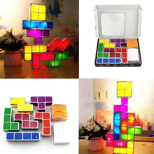 Load image into Gallery viewer, Tetris Stackable LED Night Light(7 pieces/SET)